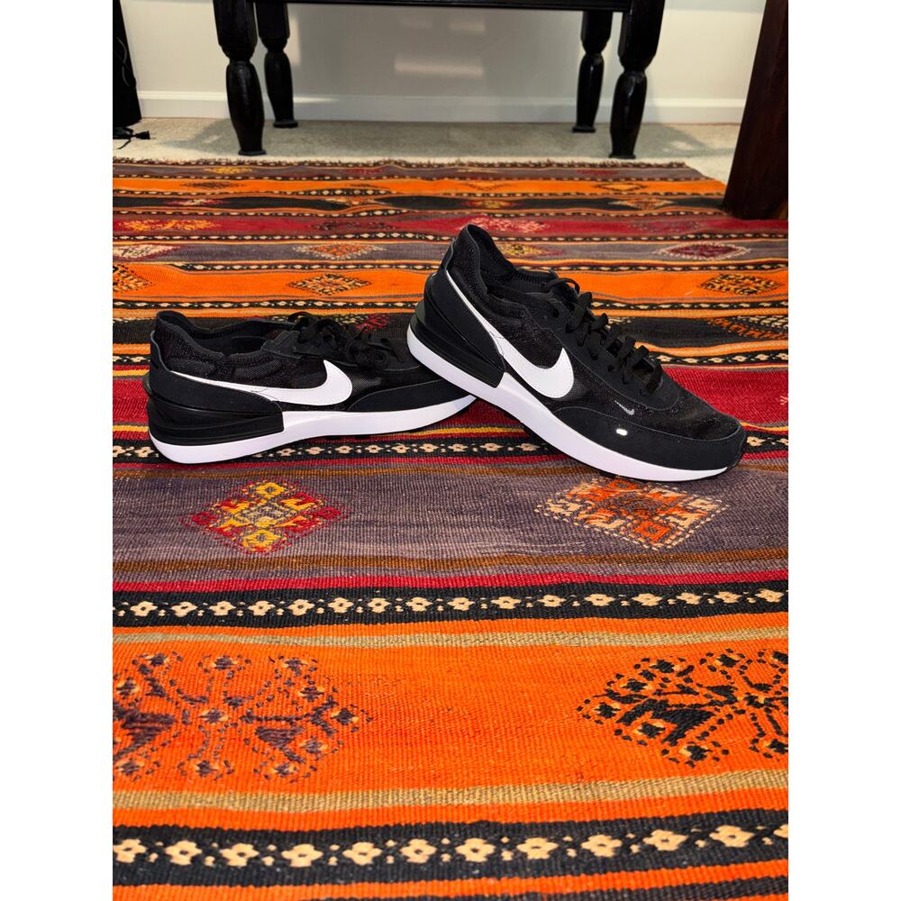 Nike Waffle One - Black/White-Orange